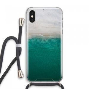 Stranded: iPhone XS Max Transparant Hoesje met koord