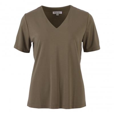 Enjoy - Beige | Dames | Top | Beige | XXL | regular | Kamst mode