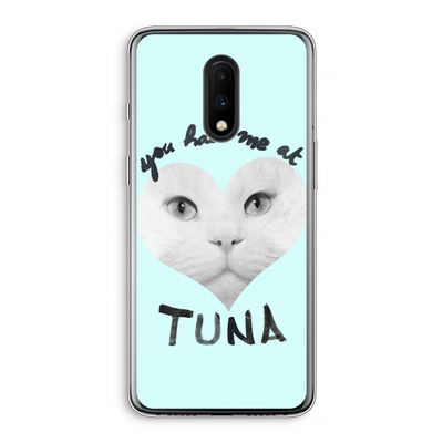 You had me at tuna: OnePlus 7 Transparant Hoesje