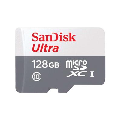 SanDisk Ultra flashgeheugen 128 GB MicroSDXC Klasse 10 (SDSQUNR-128G-GN3MN)