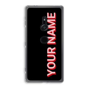 Namecase: Sony Xperia XZ2 Transparant Hoesje