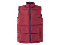 LIVERGY Gewatteerde bodywarmer (M, Rood)
