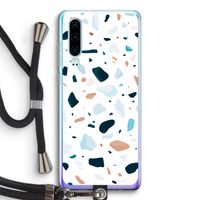 Terrazzo N°13: Huawei P30 Transparant Hoesje met koord Terrazzo N°13: Huawei P30 Transparant Hoesje met koord