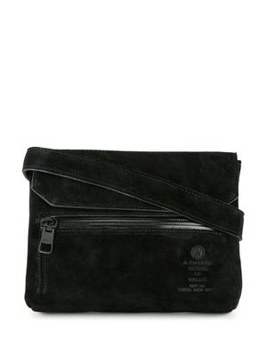 As2ov flap shoulder bag - Noir