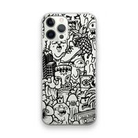 Vexx Black Mixtape: iPhone 12 Pro Max Transparant Hoesje