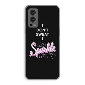 Sparkle quote: OnePlus Nord 2 5G Transparant Hoesje
