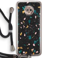 Terrazzo N°10: Motorola Moto G6 Transparant Hoesje met koord