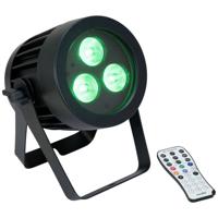 Eurolite LED IP PAR 3x9W SCL Spot DMX LED-lichteffect Aantal LEDs: 3 9 W Zwart