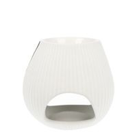 Scentchips® Oval Low wit waxbrander geurbrander - thumbnail