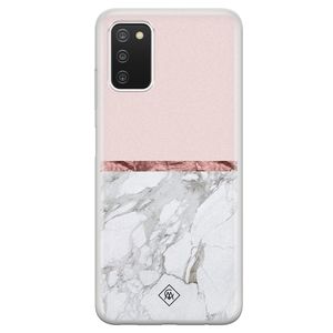 Samsung Galaxy A03s siliconen hoesje - Rose all day