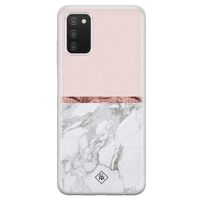 Samsung Galaxy A03s siliconen hoesje - Rose all day
