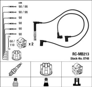 Bougiekabelset RCMB213