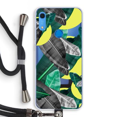 Fantasie jungle: Huawei Y6s Transparant Hoesje met koord