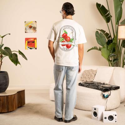 Quotrell Cheri T-shirt Th42551 Print T-shirts 9223 Off White/black