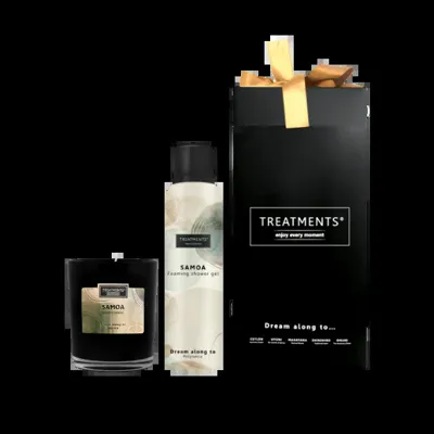 Treatments Giftbox Shower Foam & Candle - Samoa