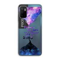 Stars quote: Xiaomi Poco M3 Pro 5G Transparant Hoesje