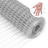 Gegalvaniseerd Gaas met Maaswijdte 50 x 25 mm Thermisch Verzinkt Kippengaas Gaashekwerk voor Konijnenkooituin 15 x 0,6 M Zilver Gegalvaniseerd Gaas met Maaswijdte 50 x 25 mm Thermisch Verzinkt Kippengaas Gaashekwerk voor Konijnenkooituin 15 x 0,6 M Zilver