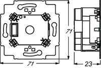 Busch-Jaeger 2CKA006120A0074 Busaansluiting 6120/12-101 - thumbnail