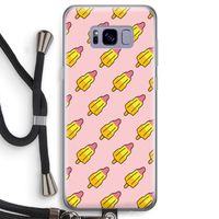 Waterijsjes: Samsung Galaxy S8 Transparant Hoesje met koord