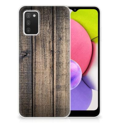 Samsung Galaxy A03S | Bumper Hoesje | Steigerhout