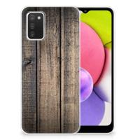 Samsung Galaxy A03S | Bumper Hoesje | Steigerhout Samsung Galaxy A03S | Bumper Hoesje | Steigerhout