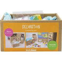 Creativ Company Mijn knutselstation decoratie, diverse kleuren, 1 doos
