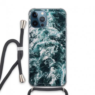 Zee golf: iPhone 13 Pro Max Transparant Hoesje met koord