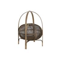 Kaarshouder DKD Home Decor Natuurlijk Bruin Bamboe 33 x 33 x 42 cm
