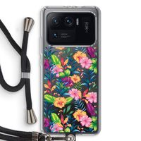 Tropisch 2: Xiaomi Mi 11 Ultra Transparant Hoesje met koord
