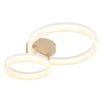Globo Moderne plafondlampZara zand bruin - 48046D2