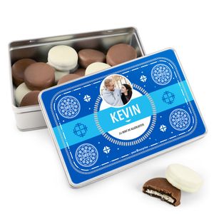 Oreo koekblik met naam