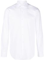 Barba chemise en coton à manches longues - Blanc