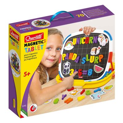 Quercetti magneet tablet letters en cijfers