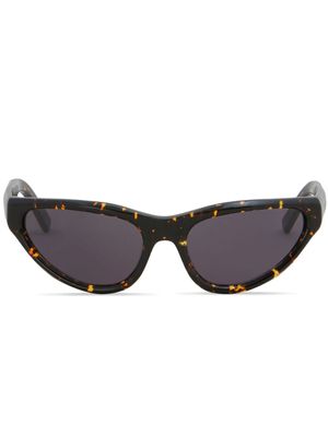 Marni Eyewear lunettes de soleil Maverick - Marron