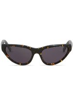 Marni lunettes de soleil Maverick - Marron - thumbnail