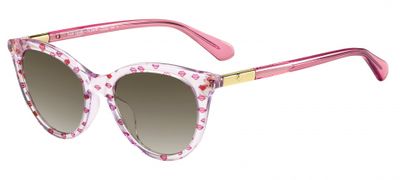 Kate Spade zonnebril Janalynn dames gradiënt roze/bruin Kate Spade zonnebril Janalynn dames gradiënt roze/bruin