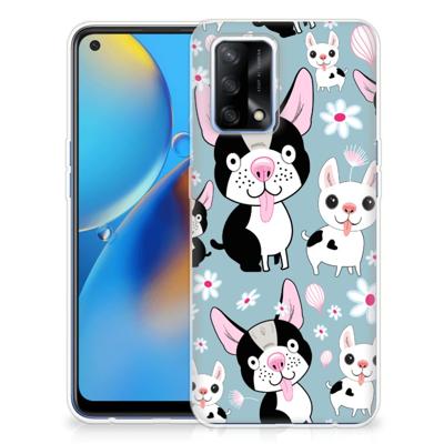 OPPO A74 4G | TPU Hoesje | Hondjes
