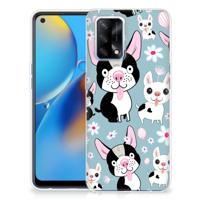 OPPO A74 4G | TPU Hoesje | Hondjes