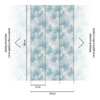 Livingwalls Metropolitan Stories. Travel Stories - Blauw - Bladeren - 391843