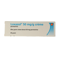 Loxazol Permetrine creme 50mg/g 30 Gram