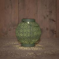 Solar lantaarn metaal sage groen II Anna's Collection - Annas collection