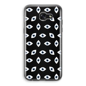 Eyes pattern: Samsung Galaxy A5 (2017) Transparant Hoesje