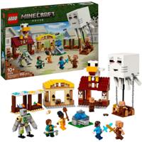 LEGO minecraft 21273 de ghast-ballon aanval op het dorp