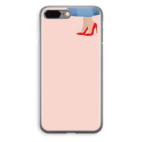 High heels: iPhone 8 Plus Transparant Hoesje