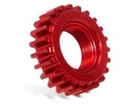 Aluminium threaded pinion gear 23t x 12mm (1m) - thumbnail