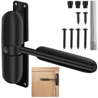 Malatec Deurdranger - zwart - zink - instelbaar - deuren veilig sluiten