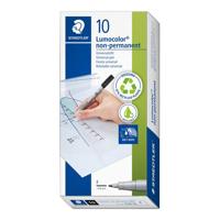 Viltstift staedtler ohp lumo f 316 non perm zwart