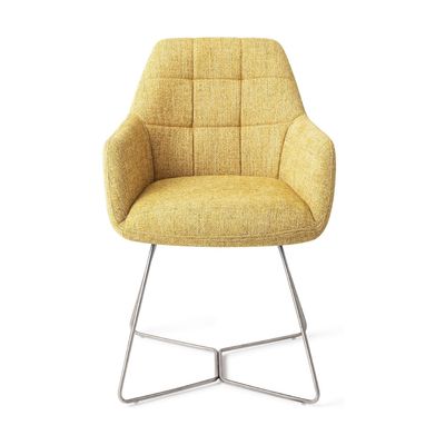 Jesper Home Noto eetkamerstoel Bumble Bee beehive steel