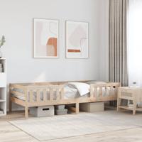 Bedframe zonder matras massief grenenhout 90x200 cm