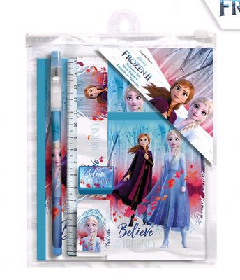 Kids Licensing schrijfset Frozen 2 meisjes 18 x 15 cm 6 delig